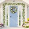 6.5 Ft Summer Flower Garlands Not Withering Wildflower Wreath Garland Floral Garlands for Mantle Indoor Outdoor Wedding Arch Porch Home Farmhouse Decoration